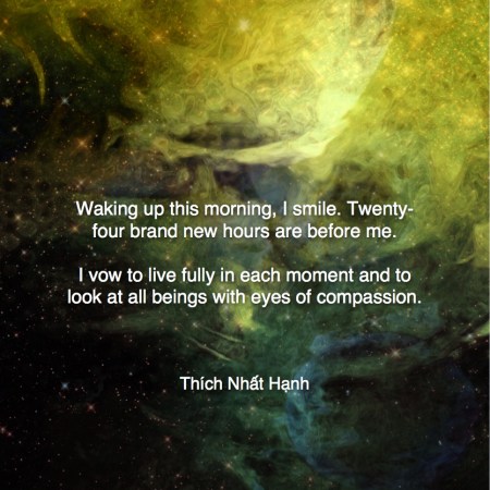 Waking up this morning - Thích Nhat Hạnh #Wisdom #MotivationalQuote #Inspirational Quote #ThichNhatHanh #LifeQuotes #wordstoliveby #PositiveQuotes #mindfulness #meditation