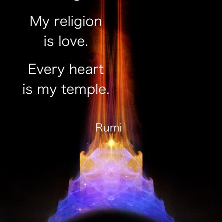 I belong to no religion Rumi Quote #wordsofwisdom #spiritualquotes #positivequotes #Rumi #margaretdill