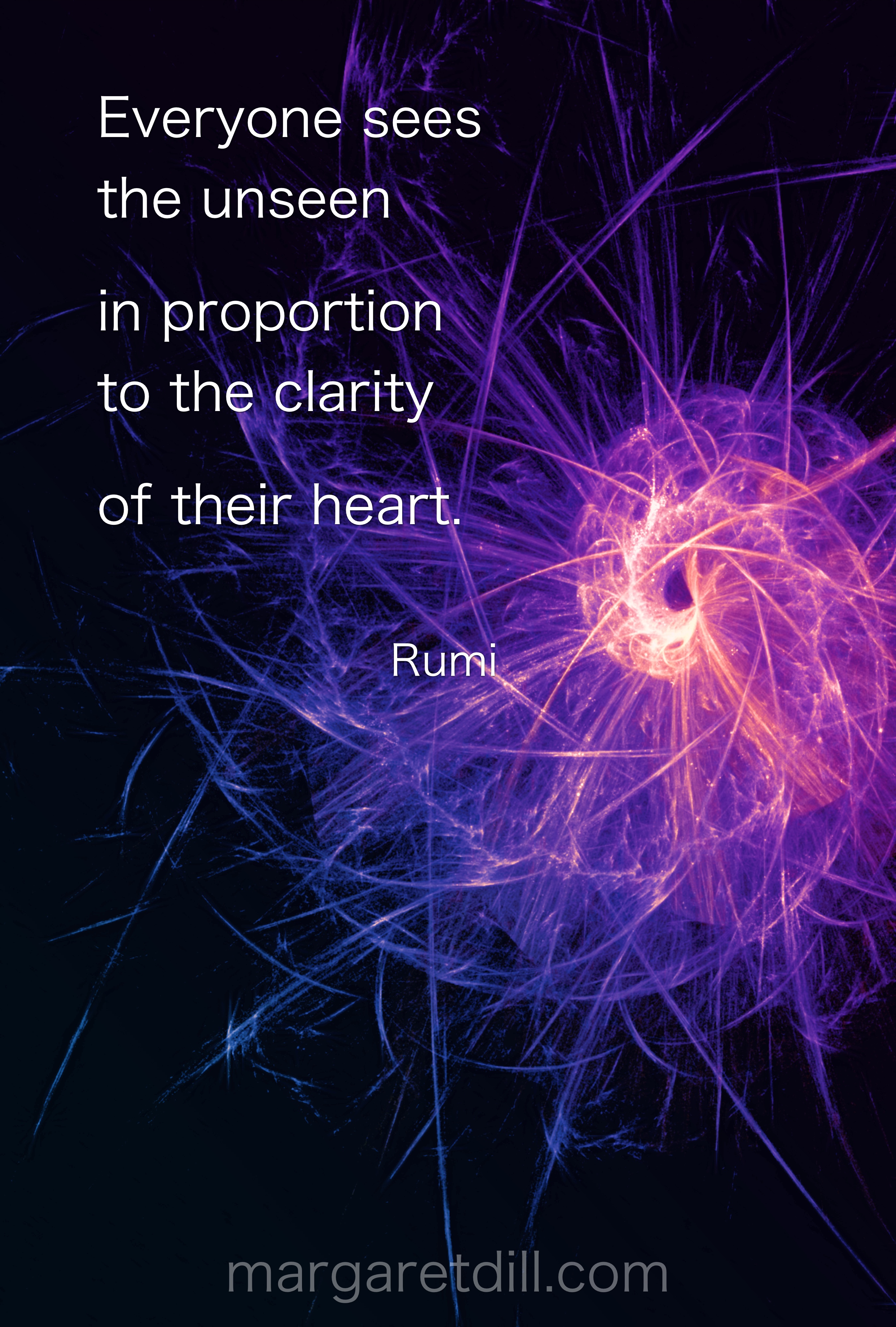 Everyone Sees the unseen Rumi Quote Everyone Sees the unseen #wordstoliveby #mindfulness #meditation #Spiritualawakening #wordsofwisdom #quotations #rumi #rumiquotes