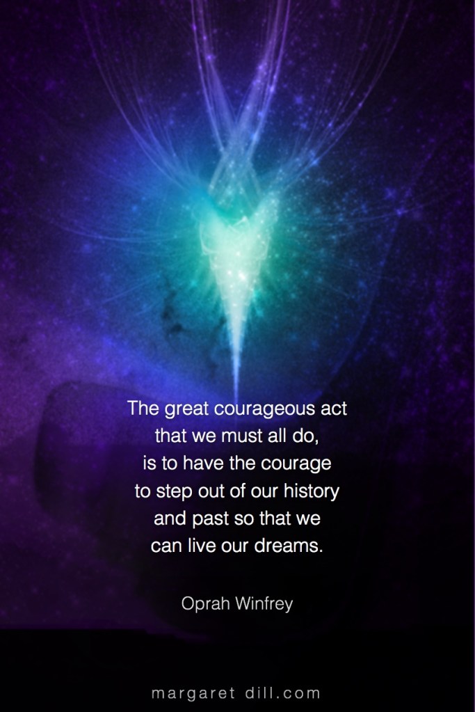 The great courageous - Oprah Winfrey #Wisdom #MotivationalQuote #Inspirational Quote #OprahWinfrey #LifeQuotes #LeadershipQuotes #PositiveQuotes #SuccessQuotes