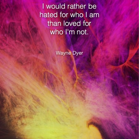 I would rather -Wayne Dyer #Wisdom #MotivationalQuote #Inspirational Quote #waynedyer #LifeQuotes #LeadershipQuotes #PositiveQuotes #SuccessQuotes