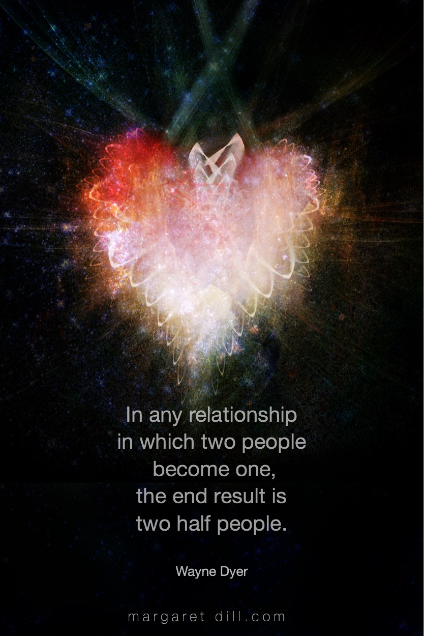 In any relationship - Wayne Dyer Quote #spiritualquotes #wordsofwisdom #Fractalart #AbstractArt #Margaretdill